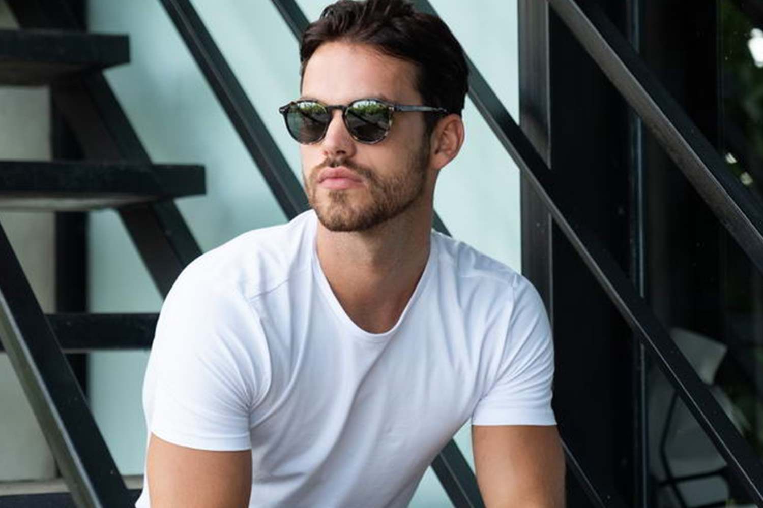 Ultraleichte Unisex Sonnenbrille - braun/grün polarisierte Gläser 2 Ultraleichte Unisex Sonnenbrille - braun/grün polarisierte Gläser – Bild 2