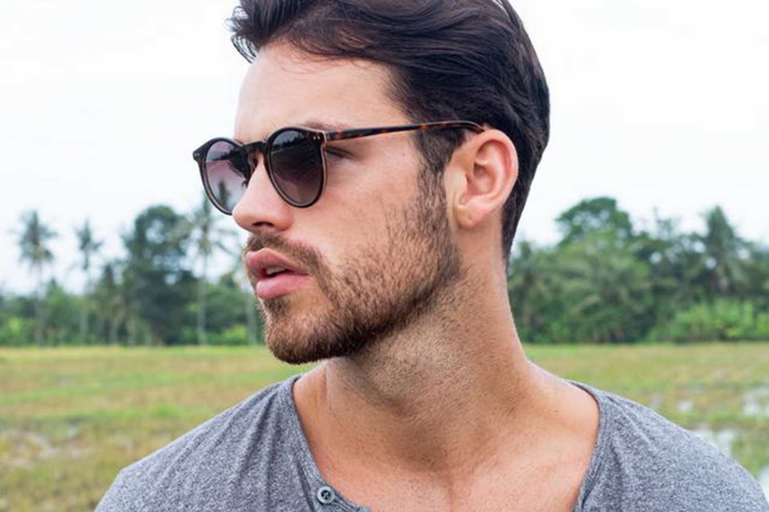 Unisex Sonnenbrille - Vollrand braun/bicolor - polarisierte Gläser 3 Unisex Sonnenbrille - Vollrand braun/bicolor - polarisierte Gläser – Bild 3