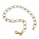 Armband-Weitpanzer-bicolor-9Kt-Gold-19cm