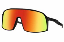 Schnelle-Brille-Radfahrbrille-Kinder-Sonnenbrille-schwarz-rot-bruchfest