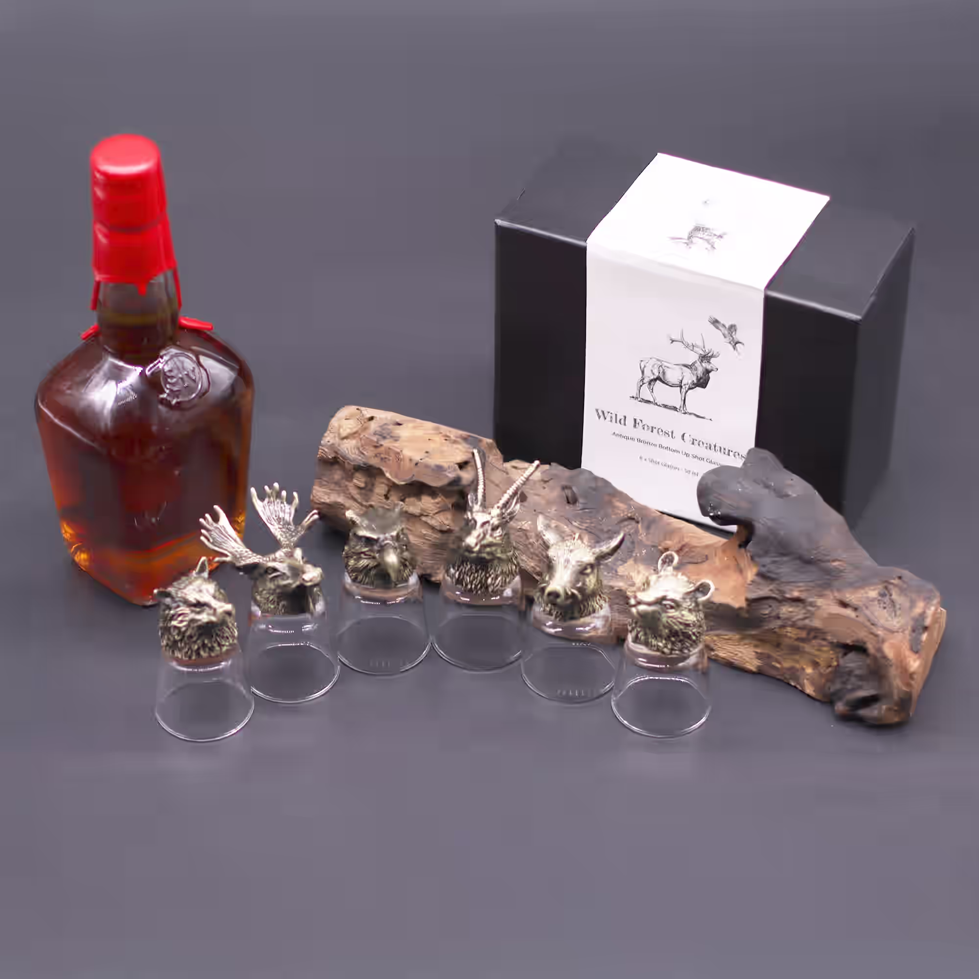 Besondere Schnapsgläser & Likörgläser (50 ml) Set 6 Stück – Antikbronze 6 Besondere Schnapsgläser & Likörgläser (50 ml) Set 6 Stück – Antikbronze – Bild 6