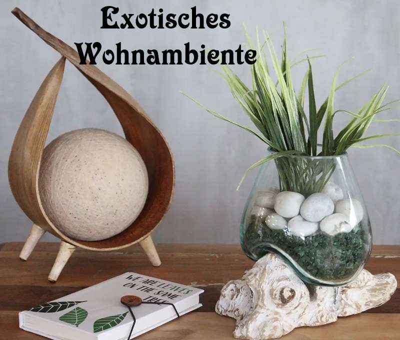 Wohnambiente Lampen - Wanddeko - Räuchergefäße - Talisman - Gläser