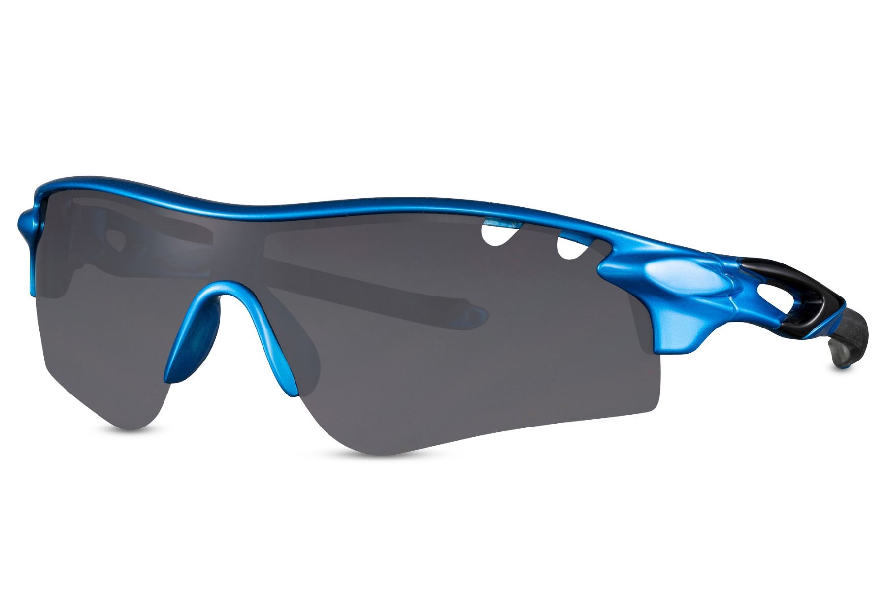 Leichte Sport, Fahrrad Sonnenbrille "schnelle Brille" in blau/schwarz 2 Leichte Sport, Fahrrad Sonnenbrille "schnelle Brille" in blau/schwarz – Bild 2